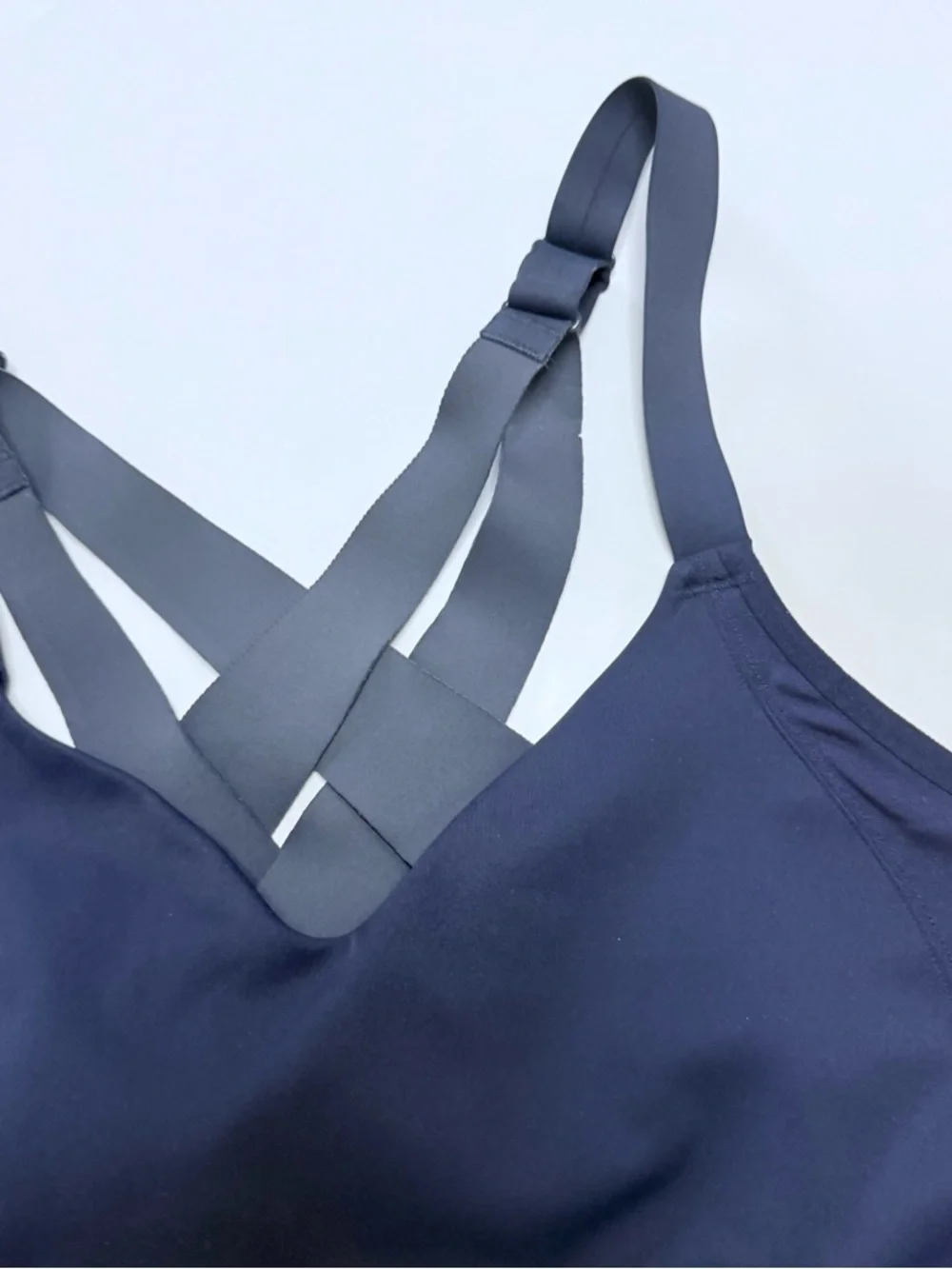 Brooks Navy Blue Strappy Comfort Sports Bralette‎ - 32 A/B Women Intimates